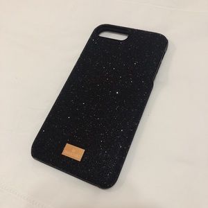 Swarovski Crystal Black iPhone 8 Plus Case
